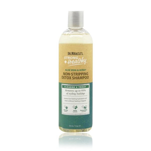 Dr. Miracle's Aloe Vera & Honey Non-Stripping Detox Shampoo - OHEMA