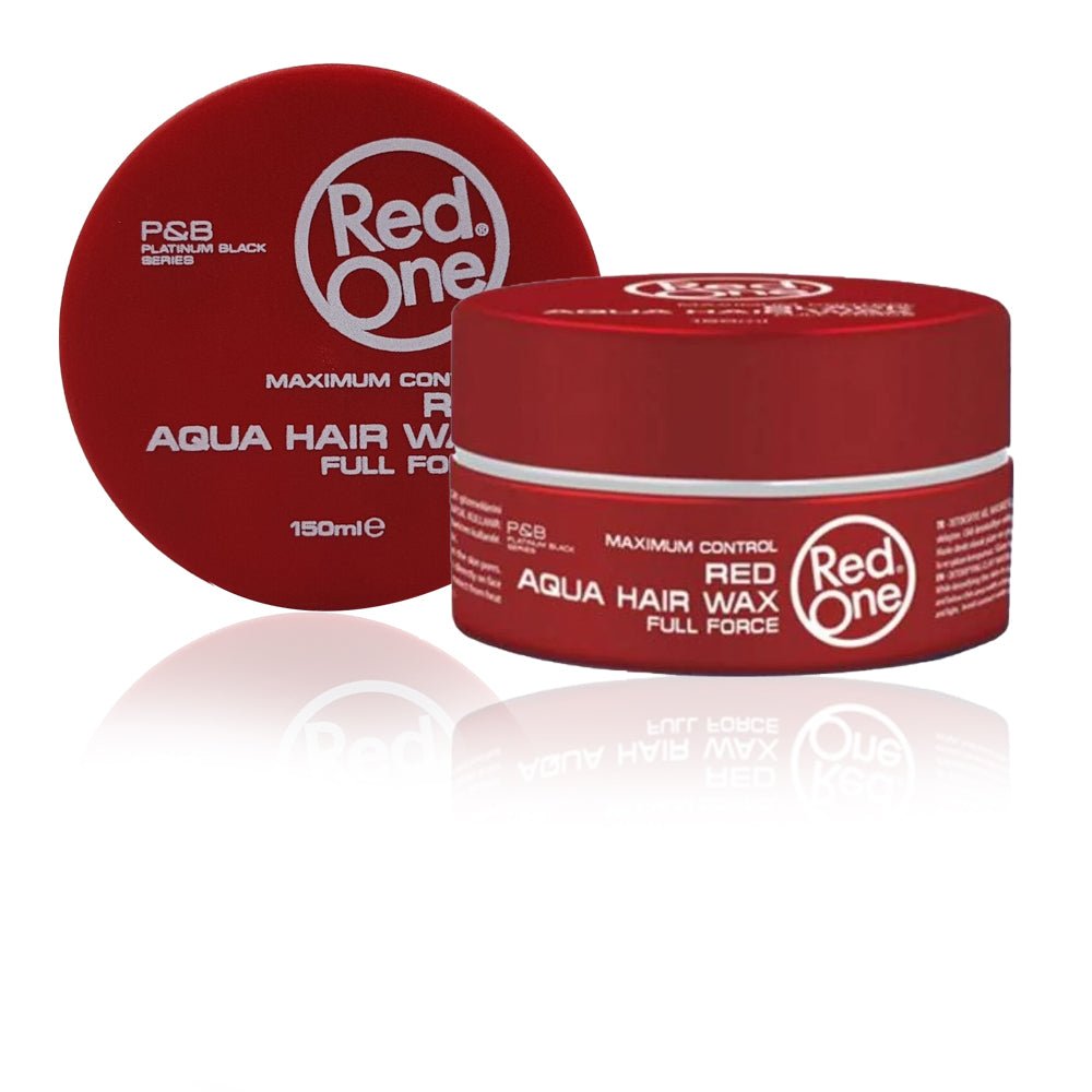 Red one Aqua Hair Wax Red 5oz (150ml) - OHEMA